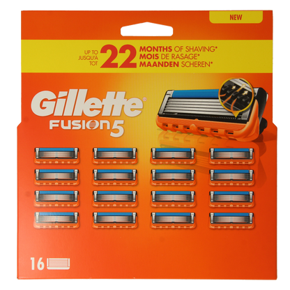 Gillette Fusion manual blades 16 Stuks