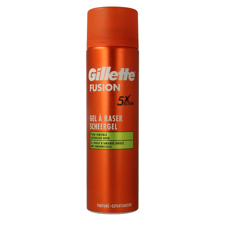 Gillette Fusion shaving gel sensitive 200 Milliliter