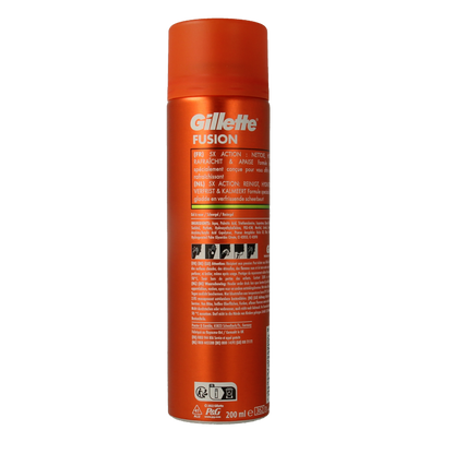 Gillette Fusion shaving gel sensitive 200 Milliliter
