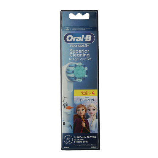 Oral B Opzetborstel kids frozen 4 Stuks