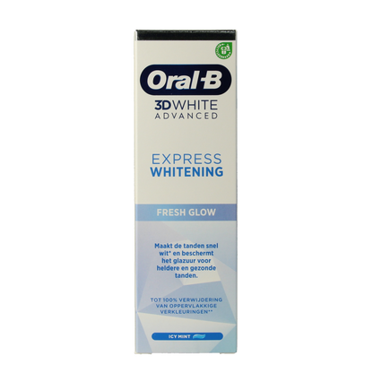Oral B Tandpasta3D white advanced expres fresh whitening 75 Milliliter