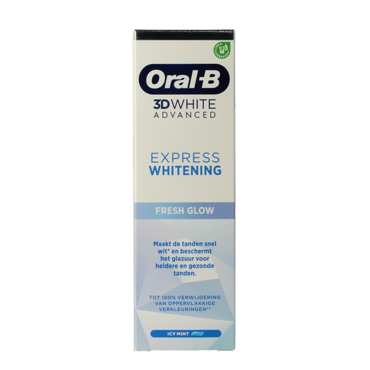 Oral B Tandpasta3D white advanced expres fresh whitening 75 Milliliter