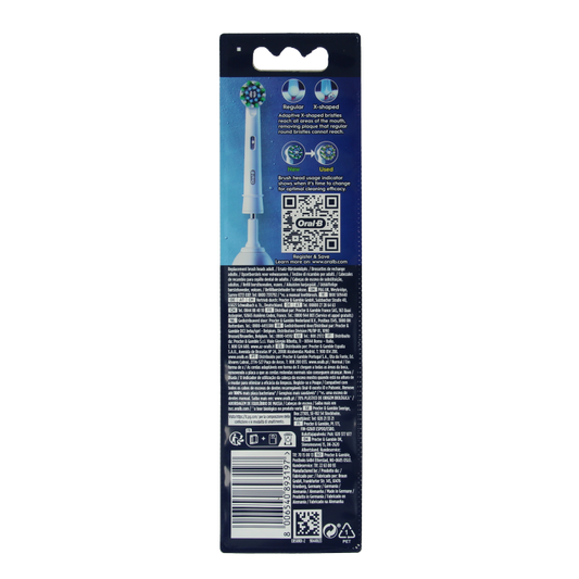 Oral B Opzetborstel cross action 2 Stuks