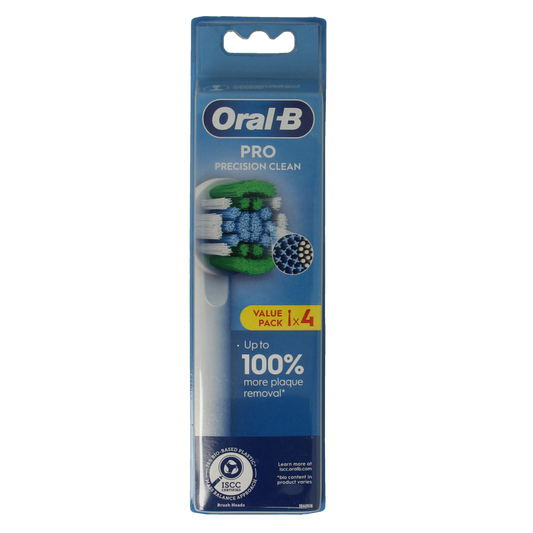Oral B Opzetborstel precision clean 4 Stuks