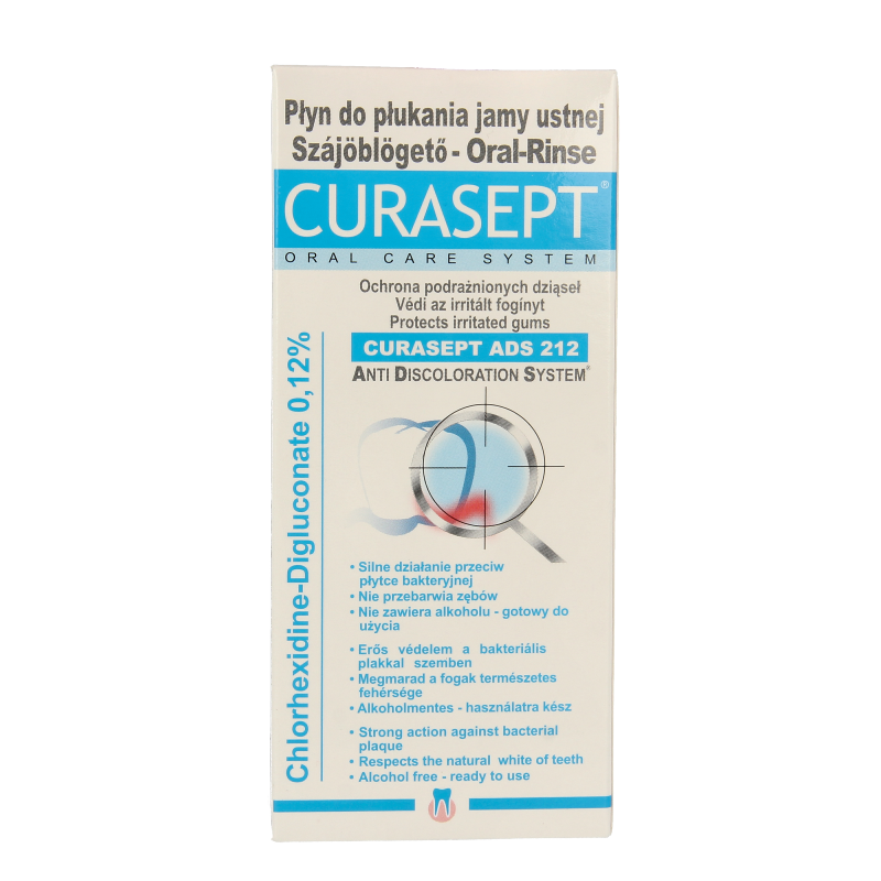 Curasept ADS mondspoelmiddel - 0,12% chloorhexidine 200 Milliliter