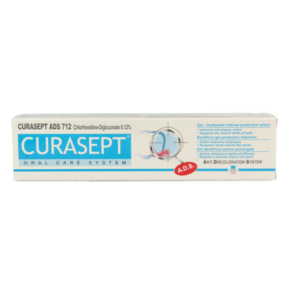 Curasept ADS Gel-tandpasta - 0,12% chloorhexidine 75 Milliliter