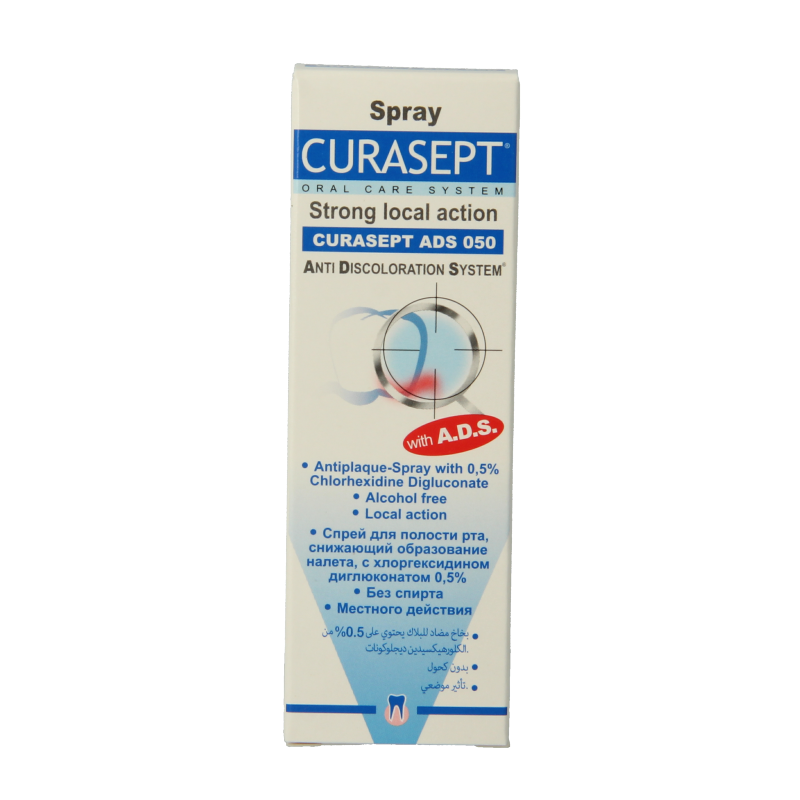 Curasept ADS mondspray chloorhexidine 0.5% 30 Milliliter