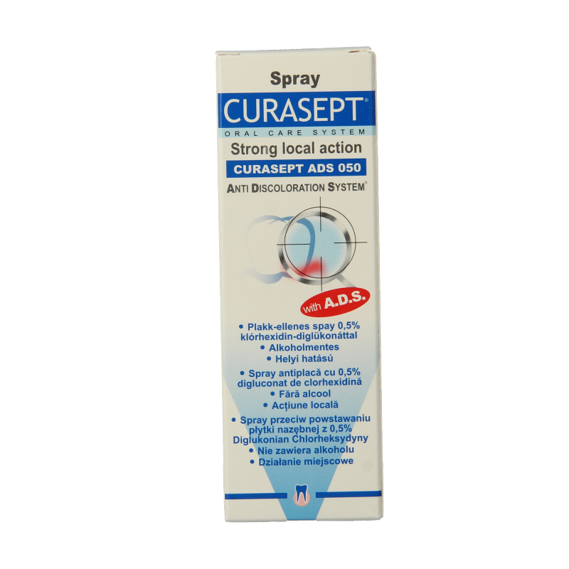 Curasept ADS mondspray chloorhexidine 0.5% 30 Milliliter