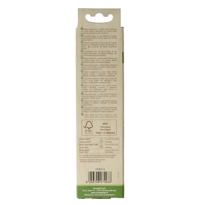 Curasept Tandenborstel wood soft 1.00 Stuks
