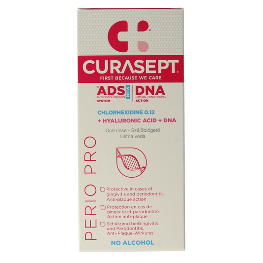 Curasept ADS DNA Perio Pro CHX 0,12% + HA mondspoelmiddel 200.00 Milliliter