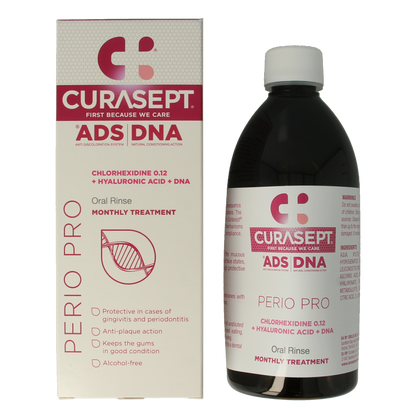 Curasept Perio mondspoeling chloorhexidine ADS 500 Milliliter