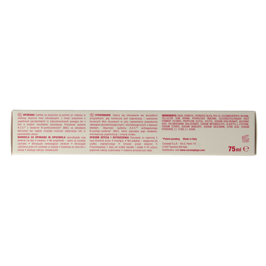 Curasept ADS DNA Perio Pro 712 CHX 0,12% + HA tandpasta 75 Milliliter