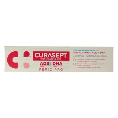 Curasept ADS DNA Perio Pro 712 CHX 0,12% + HA tandpasta 75 Milliliter