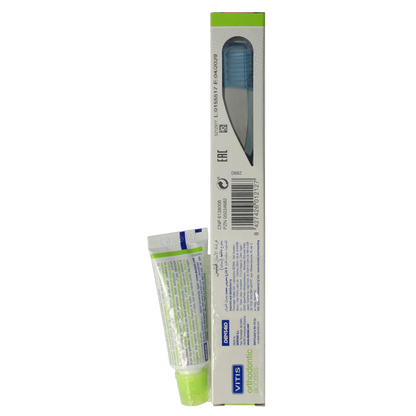 Vitis Orthodontic access borstel met sample tandpasta 1 Set