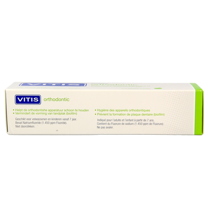 Vitis Tandpasta orthodontic 75 Milliliter