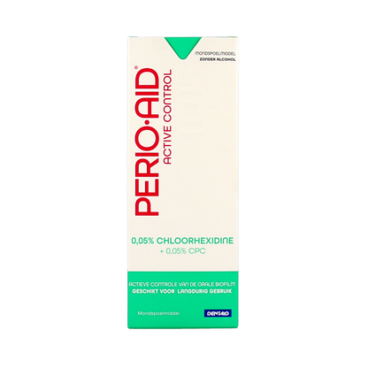 Perio Aid Active Control mondspoelmiddel 0.05% CHX 500 Milliliter