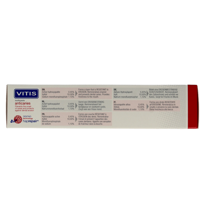 Vitis Tandpasta anti caries 75 Milliliter