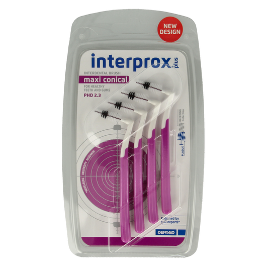 Interprox Plus ragers maxi conical paars 4.00 Stuks