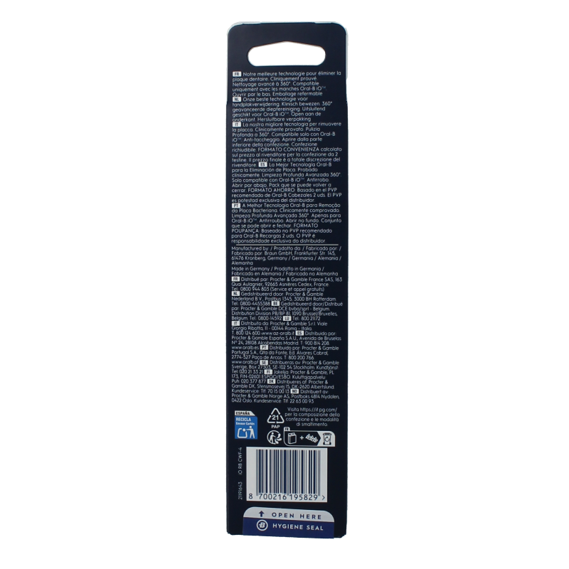 Oral B Opzetborstels ultimate clean 4 Stuks