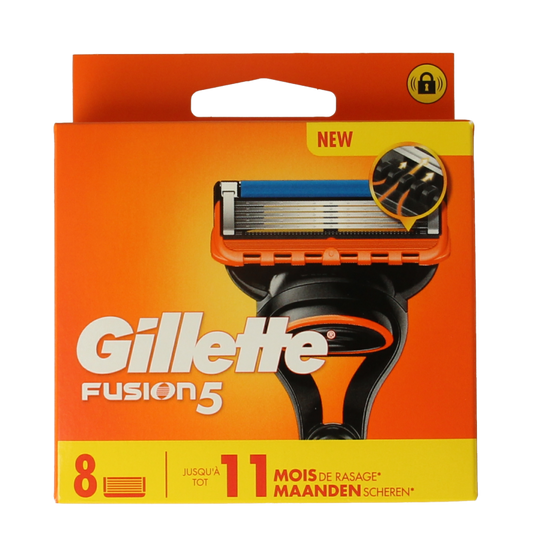 Gillette Fusion manual blades 8 Stuks