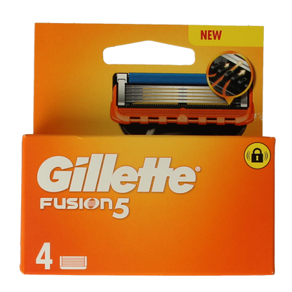Gillette Fusion manual blades 4 Stuks