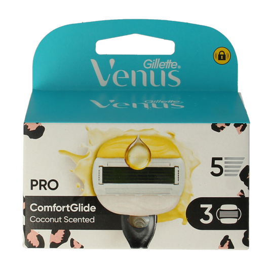 Gillette Venus comfortglide coconut leopard blades 3 Stuks