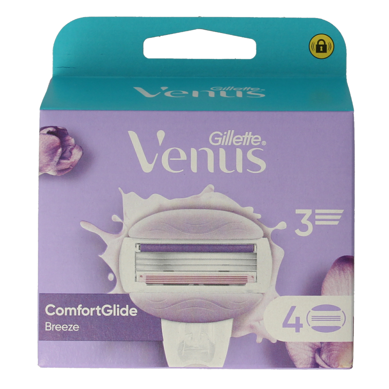 Gillette Venus comfortglide breeze blades 4 Stuks
