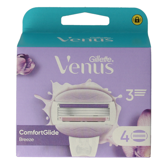 Gillette Venus comfortglide breeze blades 4 Stuks
