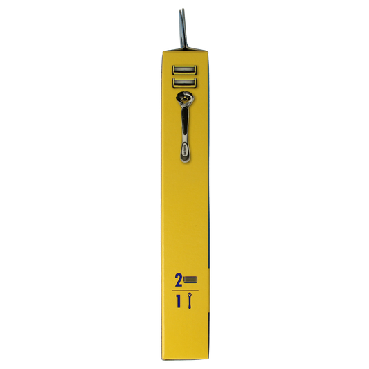 Gillette Proshield yellow razor 2.00 Stuks