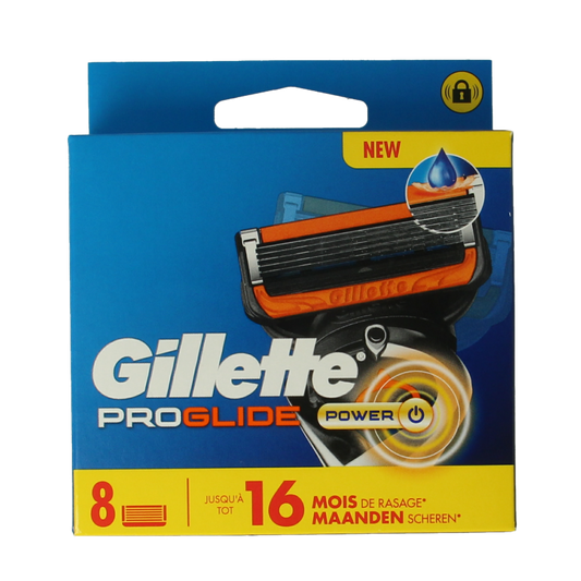 Gillette Proglide power blades 8 Stuks