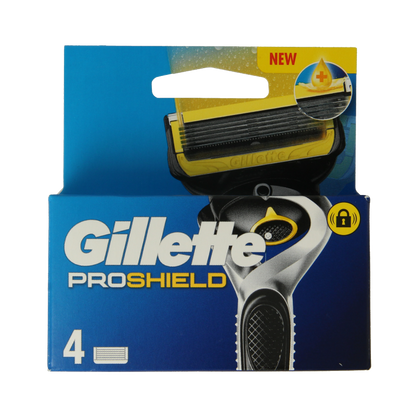 Gillette Proshield yellow blades 4 Stuks