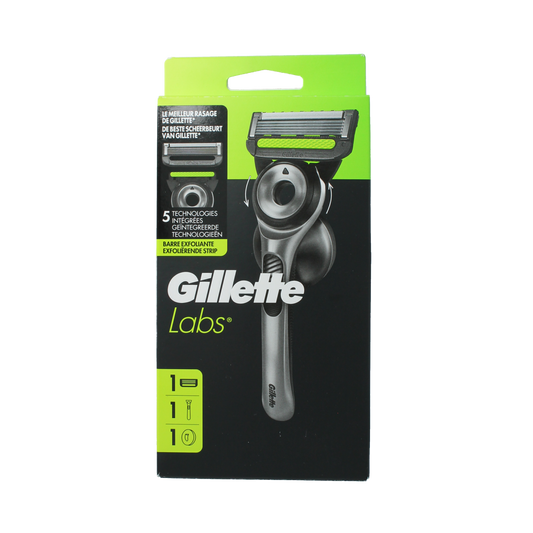Gillette Labs scheersysteem met hanger + 1 mesje 1.00 Stuks