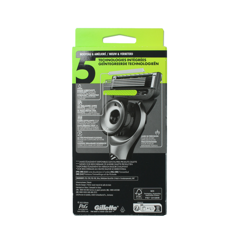 Gillette Labs scheersysteem met hanger + 1 mesje 1 Stuks