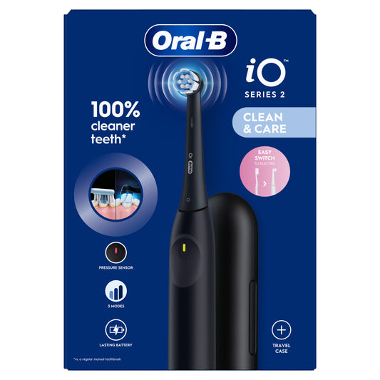 Oral B Elektr tandenborstel night black + reisetui 1 Stuks