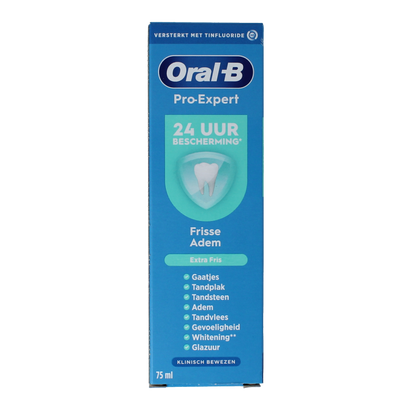 Oral B Tandpasta pro-expert fresh breath 75 Milliliter