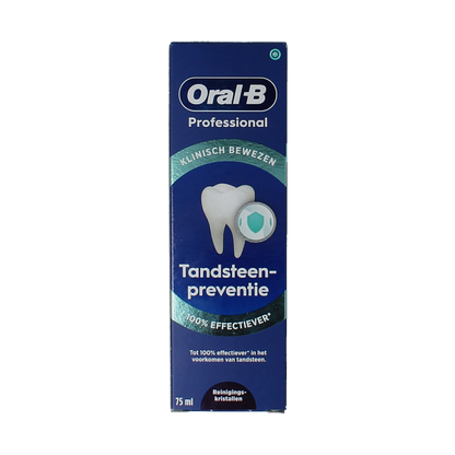 Oral B Tandpasta professional tandsteencontrole 75 Milliliter