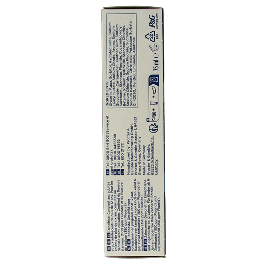 Oral B Tandpasta professional enamel strength clean mint 75 Milliliter