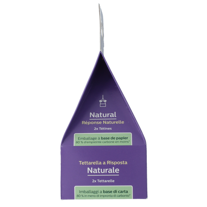 Avent Natural flesspeen 6M+ 2 Stuks