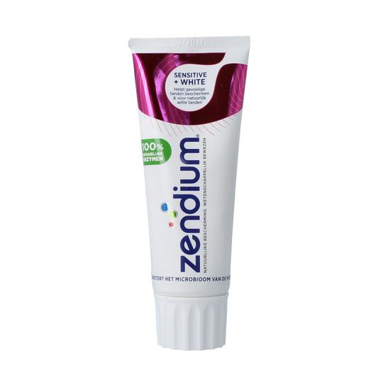Zendium Tandpasta sensitive whitener 75 Milliliter
