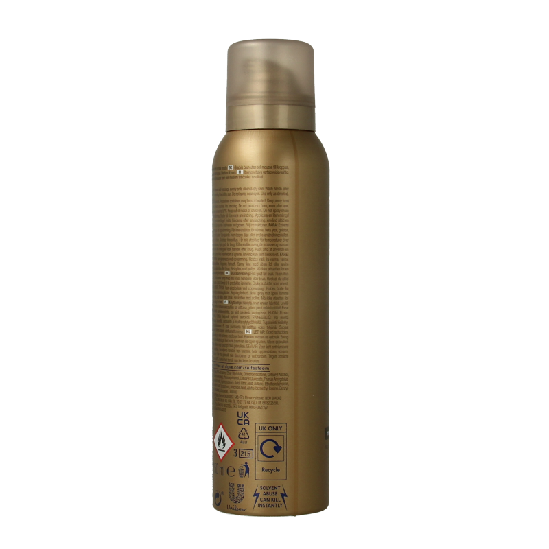 Dove Dermaspa body mousse tanning medium to dark 150 Milliliter