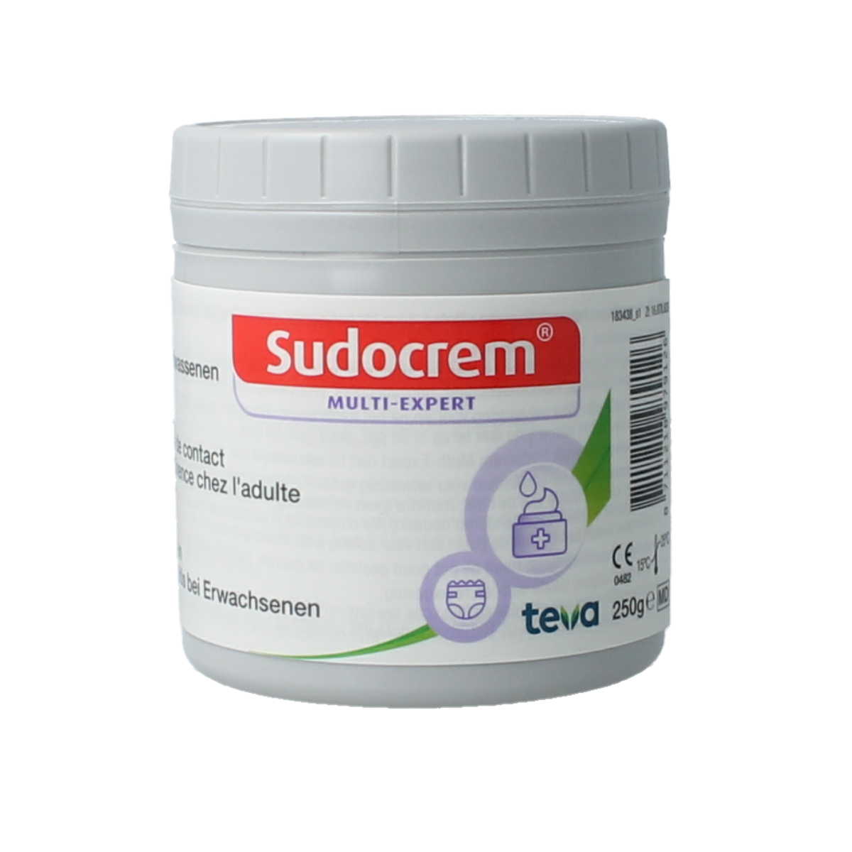 Sudocrem Multi Expert Crema 250g - Prevenzione E Trattamento Eruzioni Cutanee, Sfregamento - Foto 2