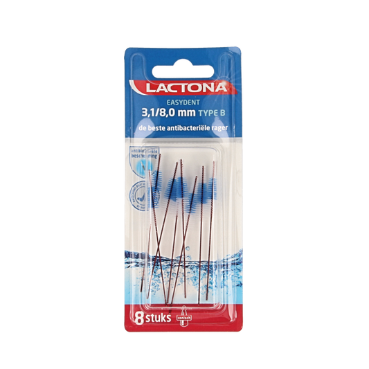 Lactona Easydent B 3.1-8mm zonder houdertje 8 Stuks