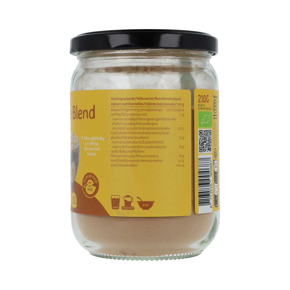 TerraSana Superfoodmix Fibre Blend bio 210.00 Gram