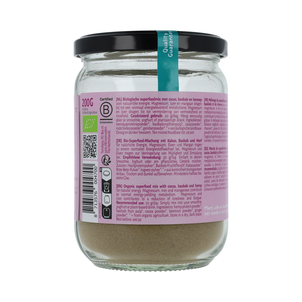 TerraSana Superfoodmix Energy Balance bio 200.00 Gram