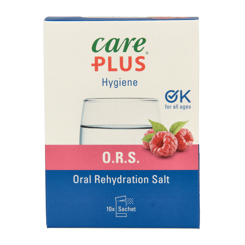 Care Plus ORS framboos 10 Stuks