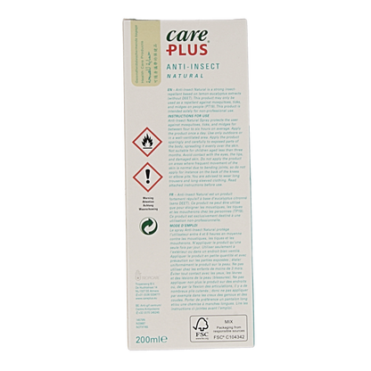 Care Plus Anti insect natural spray 200 Milliliter