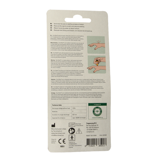 Care Plus Click away bite relief device 1 Stuks