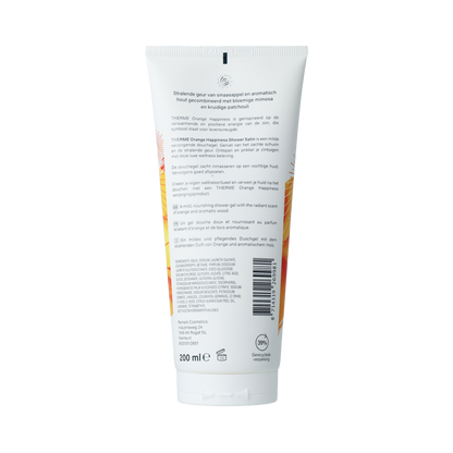 Therme Therme Orange Happiness Shower Satin 200ml 200.00 Milliliter