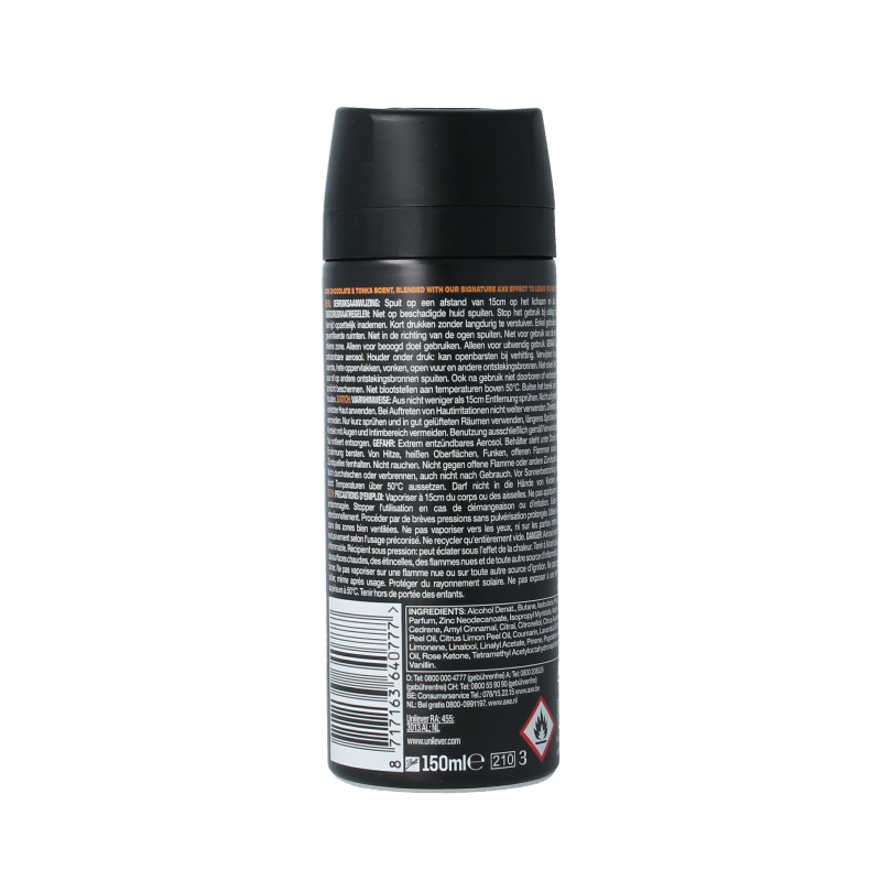 AXE Deodorant spray dark temptation 150 Milliliter