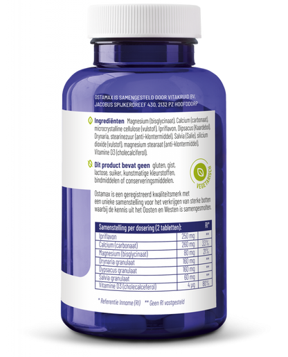 Vitakruid Ostamax met oa Calcium & Magnesium 90 Tabletten